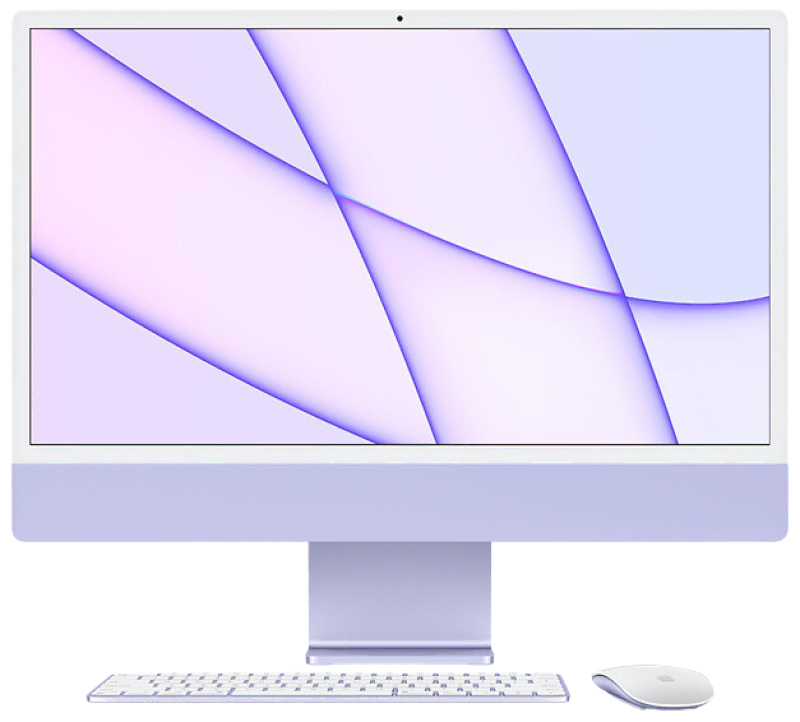 Apple iMac 24"/M1/8GB/256GB Purple