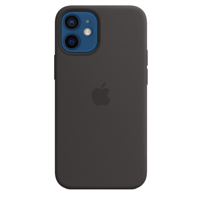 Накладка Apple iPhone 12 mini Silicon Case MagSafe (Черный)