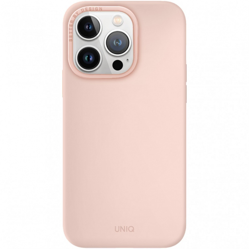 Uniq для iPhone 14 Pro Max чехол LINO Pink
