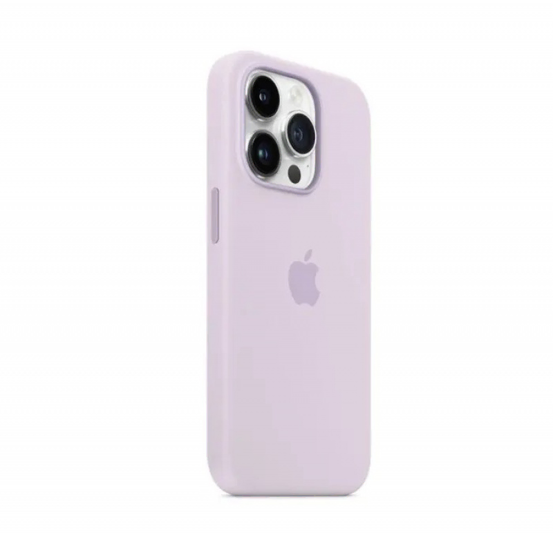 Накладка Apple iPhone 14 Pro Silicon Case MagSafe Animation (Сиреневый)