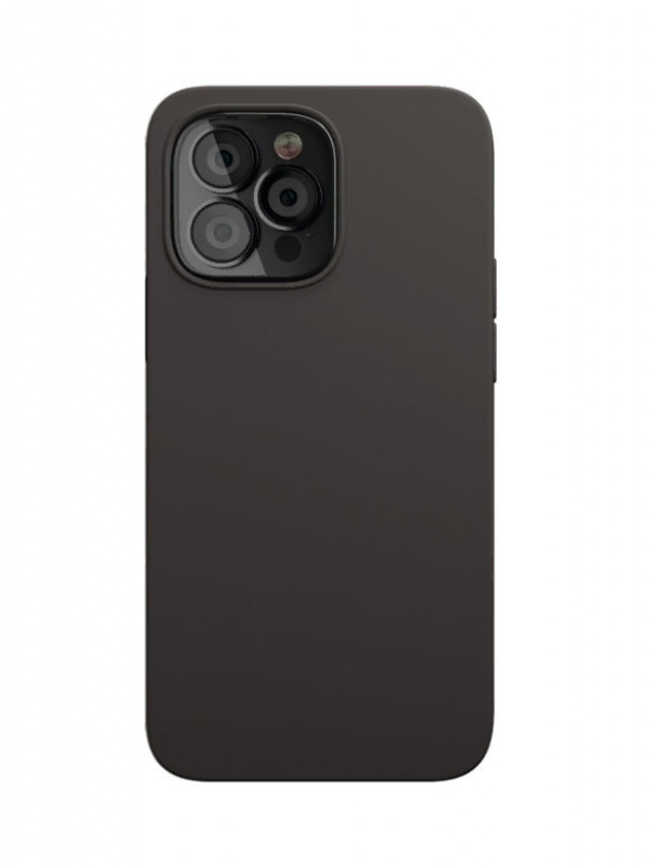 Чехол защитный "vlp" Silicone case with MagSafe для iPhone 13, черный