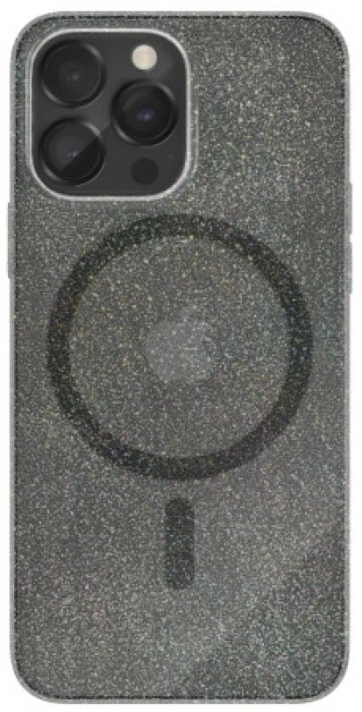 Чехол защитный "vlp" Starlight Case with MagSafe для iPhone 14 ProMax, черный