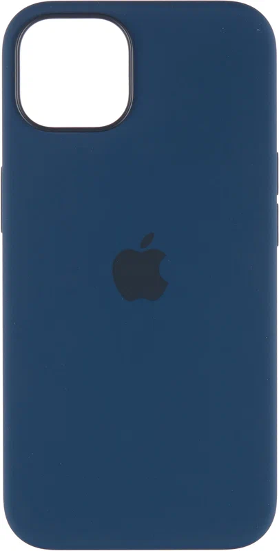 Накладка Apple iPhone 15 Silicon Case MagSafe (Синий)