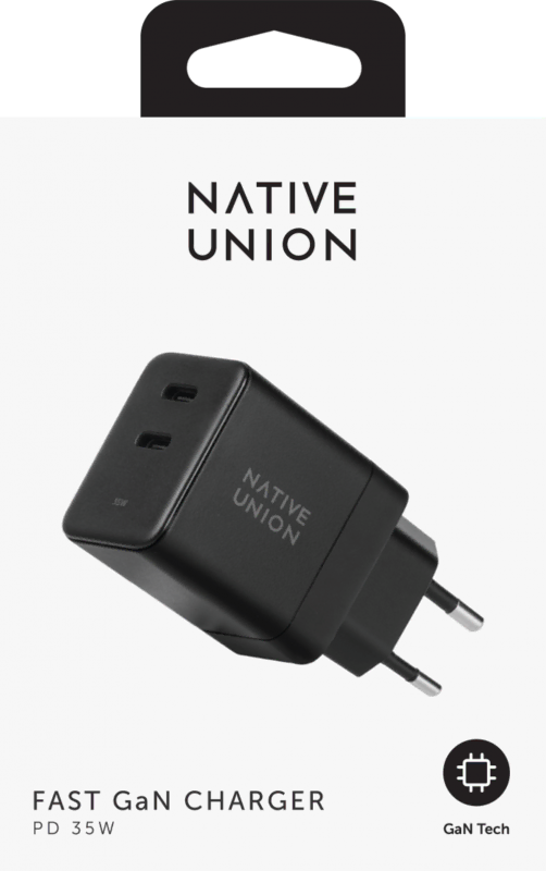 Блок СЗУ USB-C 35W Native Union 2 порта