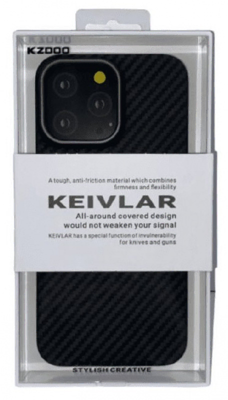 Накладка iPhone 14 Pro K•Doo Kevlar MagSafe (Черный)