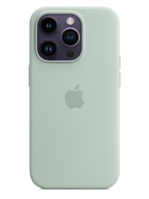 Накладка Apple iPhone 14 Pro Silicon Case MagSafe No Animation (Зелёный)