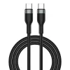 Кабель WIWU Concise USB-C to USB-C 1.2m 100W Black