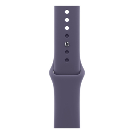 Apple Watch Series 11 46mm Aluminum Silver Case Purple Fog Sport Band M/L