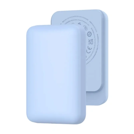 Доп. АКБ WIWU Pudding MagSafe 5000mAh Blue